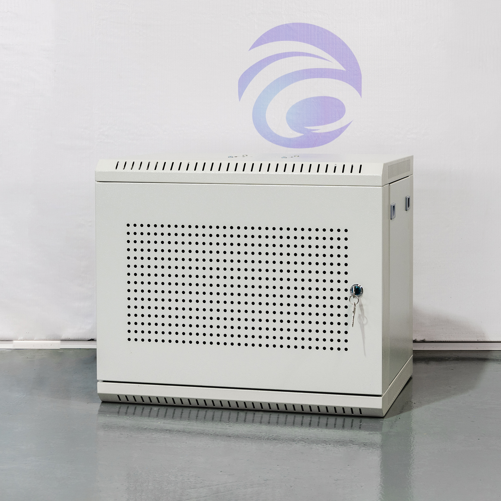 6U壁掛機柜網孔門