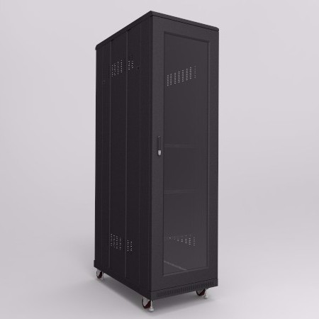 42U玻璃門服務(wù)器機柜
